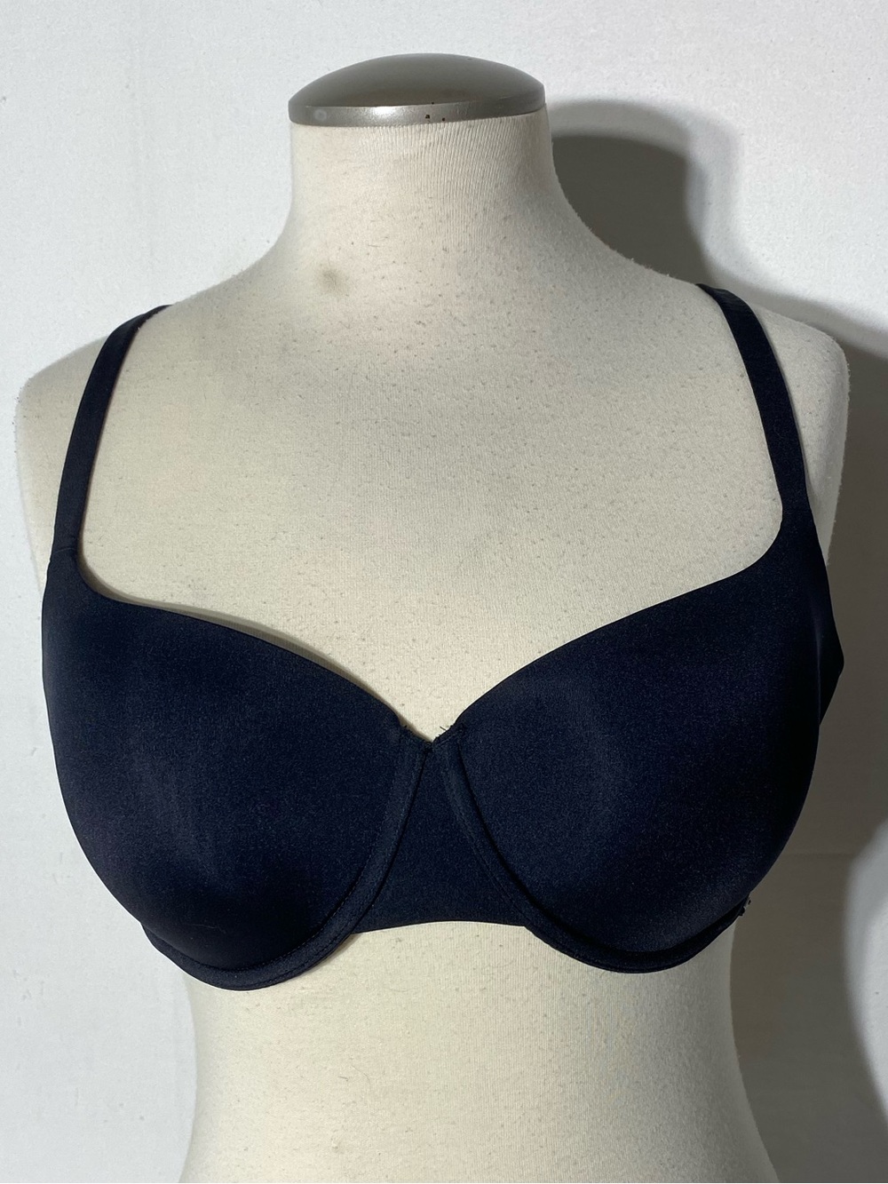 La Vie En Rose Black Full Coverage Underwire T Shirt Bra 36D